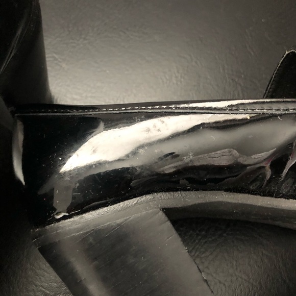 Wishbone black patent leather shoes 5.5M - Picture 12 of 16